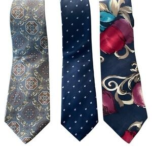 Bundle 3  Mallory & Church , Sayres Scheid & Sweeton & Windsor silk ties